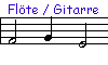 Flte / Gitarre